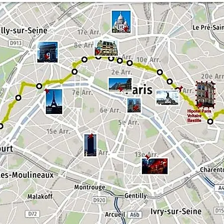 Hipotel Voltaire Bastille Hotel 3*